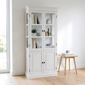 white furniture,white bookcase